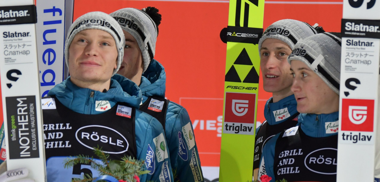 Słoweńscy skoczkowie na lodzie. Nietypowa sytuacja u rywali Polaków