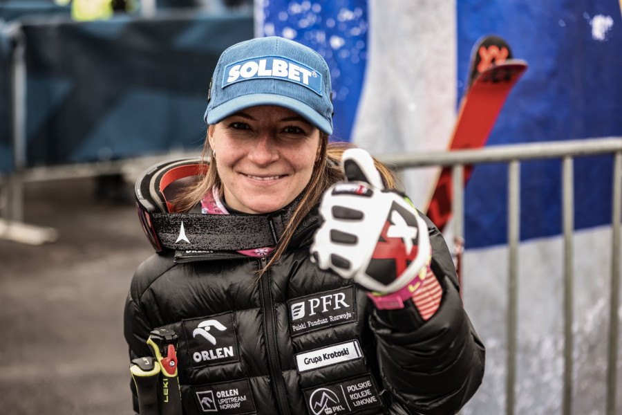 Maryna Gąsienica-Daniel w Solden. fot. Julia Piątkowska