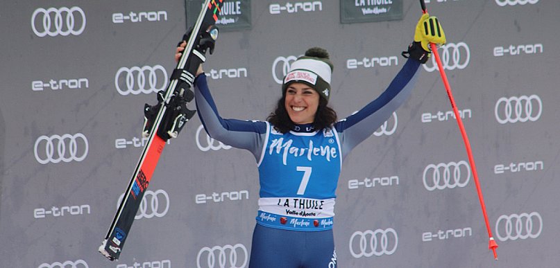 MŚ w narciarstwie alpejskim - Courchevel 2023. Brignone liderką kombinacji, Gąsien