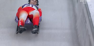 ZIO 2026. Saneczkarstwo. Domaradzka daleko. Dramat Niemki