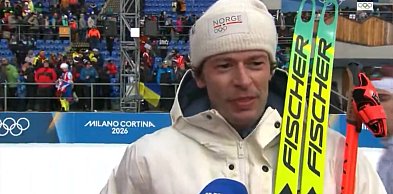 "Zdradziłem ukochaną". Norweg zdobył medal i wypalił przed kamerą