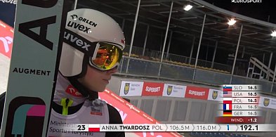 Co za skok Anny Twardosz w Wiśle! Stroem nie daje szans rywalkom-139251