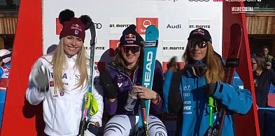 PŚ w Sankt Moritz. Emma Aicher pogodziła legendy w zjeździe-139401