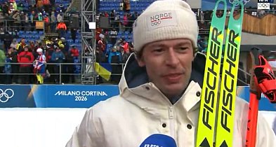 "Zdradziłem ukochaną". Norweg zdobył medal i wypalił przed kamerą