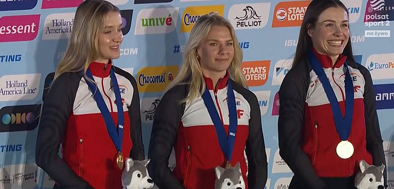 ME w łyżwiarstwie szybkim. Złoto drużyny sprinterek i Damiana Żurka