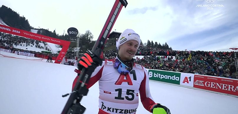 PŚ w Kitzbuchel. Manuel Feller ucieszył tłumy austraickich kibiców