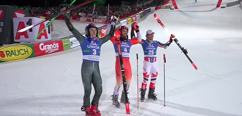 PŚ w Schladming. Loic Meillard wygrywa nocny gigant