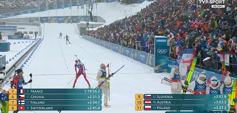 IO. Francja ze złotem w sztafecie. Polska tuż za TOP10