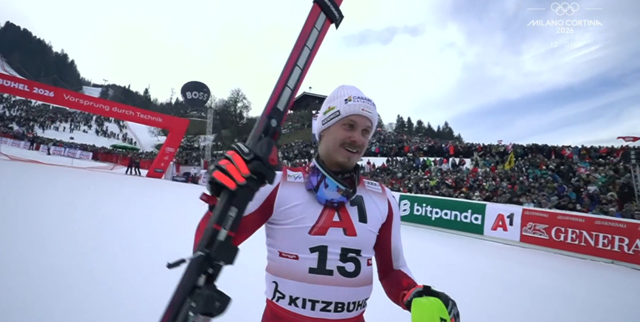 PŚ w Kitzbuchel. Manuel Feller ucieszył tłumy austraickich kibiców