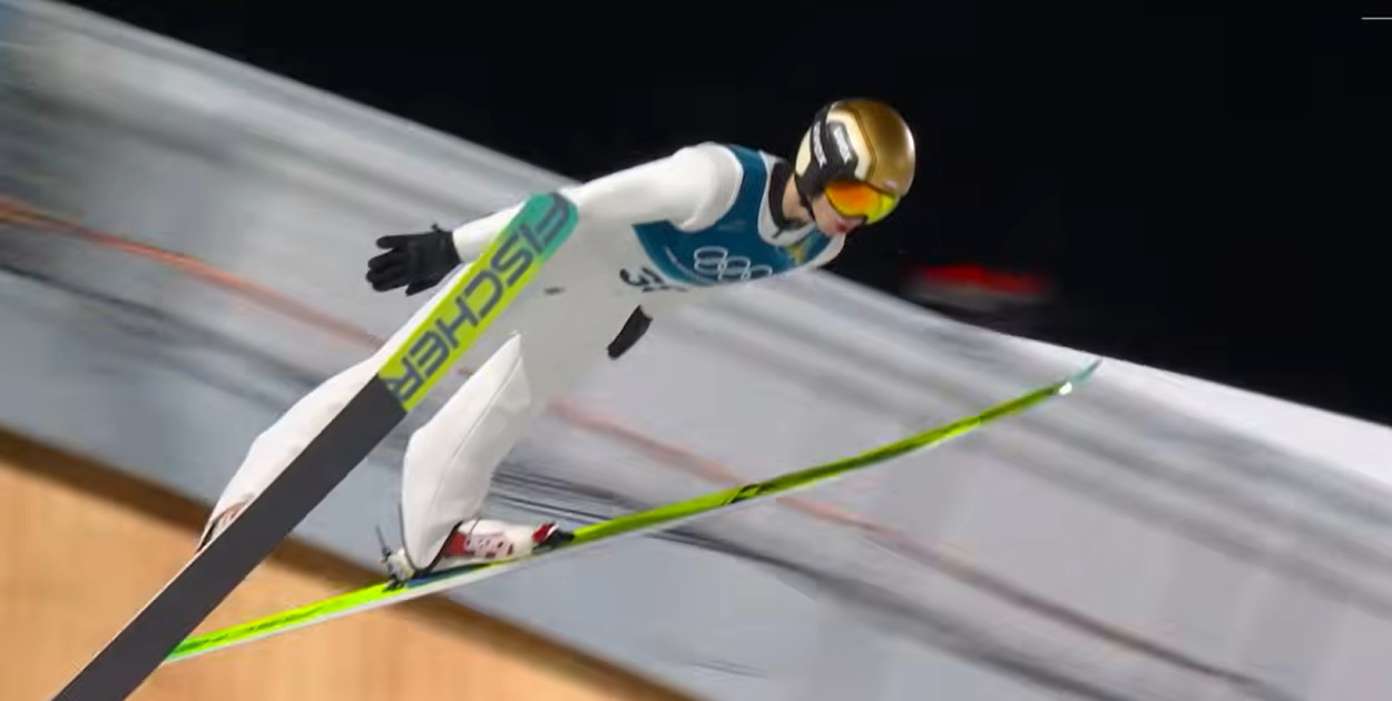 Tomasiak zgarnął medal. I to zachowanie przed kamerą