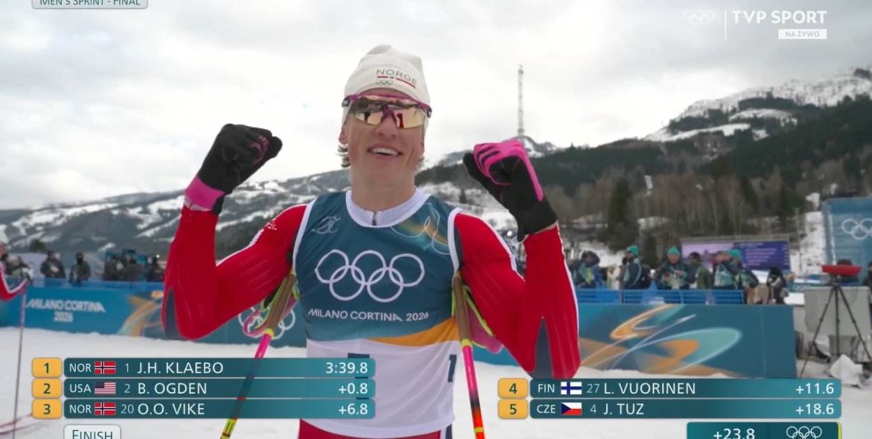 ZIO 2026. Biegi. Historyczny wyczyn Klaebo. Złoto Szwedki w debiucie