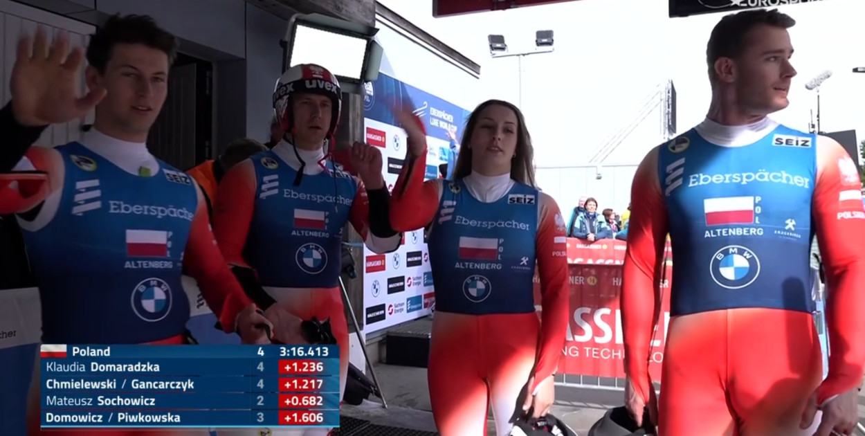 PŚ w Altenbergu. Polska sztafeta 6. na koniec sezonu